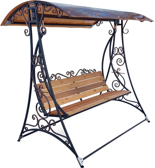 Садовые качели СтальСнабДизайн КС-7 - фото