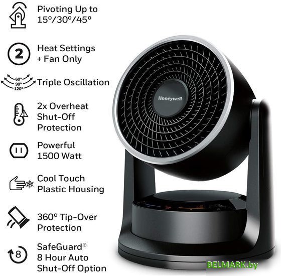 Вентилятор Honeywell HHF565B - фото2