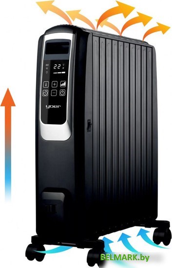 Масляный радиатор Yoer Inferno OFR1025BK - фото