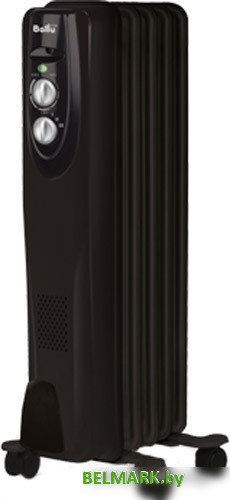 Масляный радиатор Ballu Classic black BOH/CL-05BRN 1000 - фото