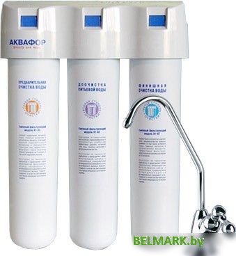 Стационарная система "под мойкой" АКВАФОР Кристалл (стандарт) - фото