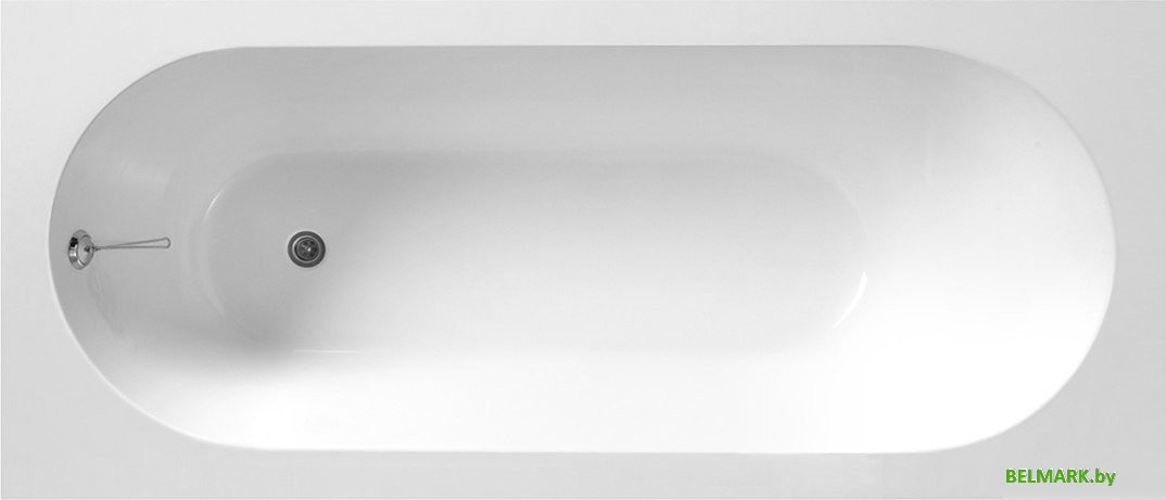 Ванна Belux Борнео 170x75 (18, белый матовый) - фото