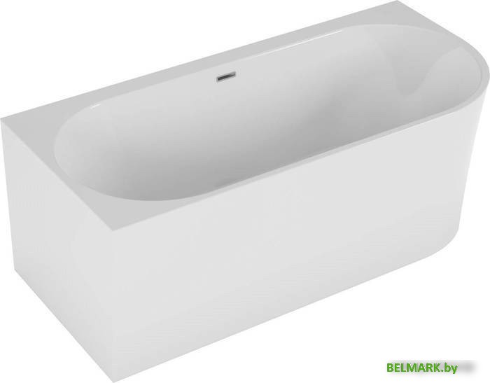 Ванна Polimat Sola 160x75 L (пристенная, белый) - фото