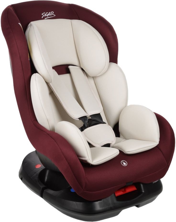 Детское автокресло Siger Наутилус Lux KRES4013 (бархатный гранат) - фото