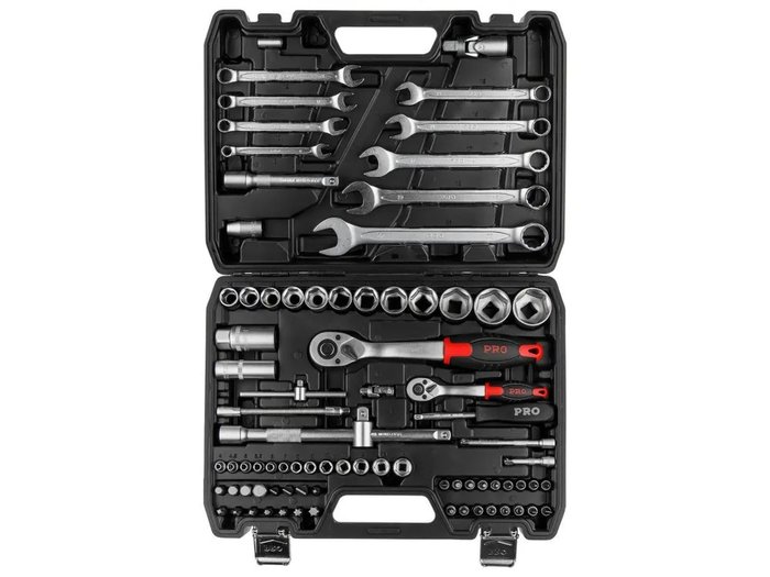 Универсальный набор инструментов PRO Startul Stuttgart PRO-082S (82 предмета) - фото2