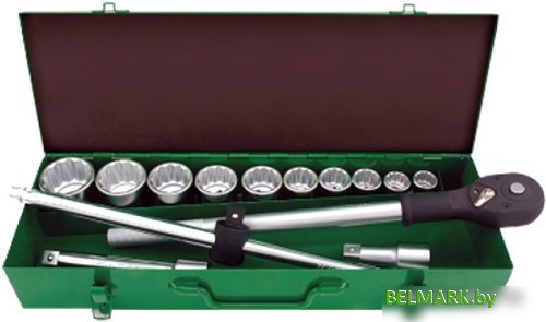 Набор торцевых головок Toptul GCAD1406 14 предметов - фото