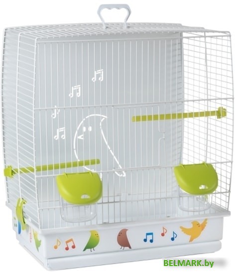 Клетка Voltrega 001645B (белый) - фото