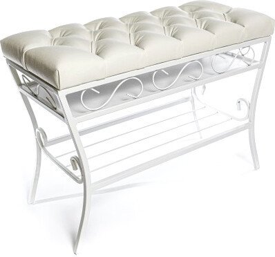 Банкетка Dudo БН-5КС-6 с полочкой под сидением (Kanzas-1) - фото