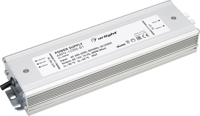 Блок питания Arlight ARPV-12200-B1 028784 - фото