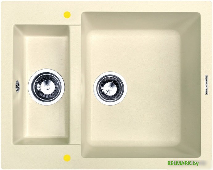Кухонная мойка Zigmund & Shtain Rechteck 600.2 (молодое шампанское) - фото