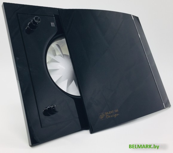 Осевой вентилятор Soler&Palau Silent-100 CHZ Black Design 5210402300-434600 - фото2