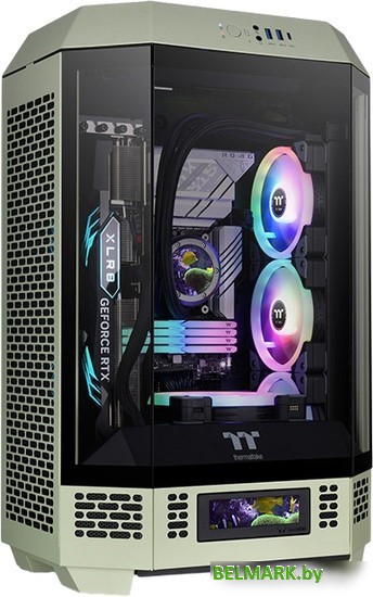 Корпус Thermaltake The Tower 300 Matcha Green CA-1Y4-00SEWN-00 - фото