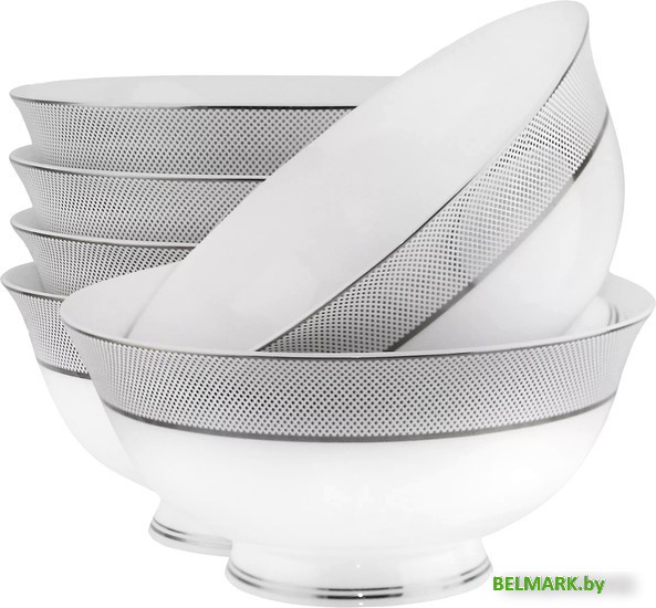 Набор салатников Lenardi Серебряная симфония 145-530 (6 шт) - фото