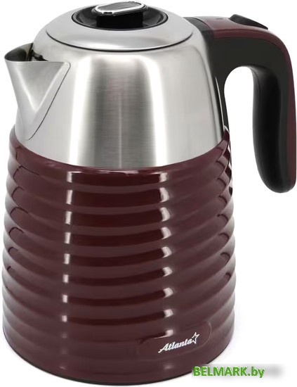 Электрический чайник Atlanta ATH-2445 (бордовый) - фото
