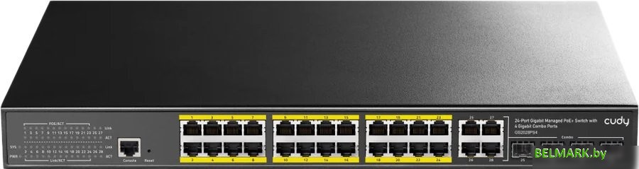Управляемый коммутатор 2-го уровня Cudy GS2028PS4 1.0 - фото
