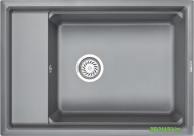 Кухонная мойка Granula KS-7305 (алюминиум) - фото