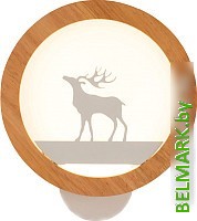 Бра Home Light Астерия C053-5 (дерево/белый) - фото