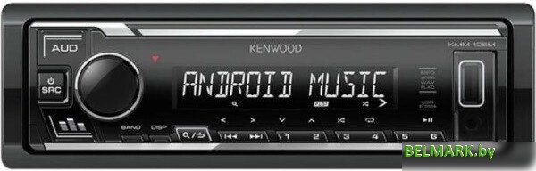USB-магнитола Kenwood KMM-105M - фото