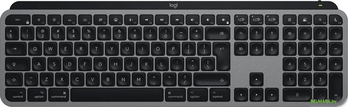 Клавиатура Logitech MX Keys S for Mac 920-011637 (космический серый, нет кириллицы) - фото