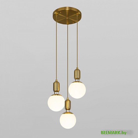 Подвесная люстра Евросвет Bubble 50151/3 латунь - фото2