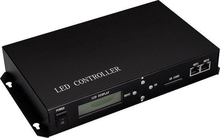 Контроллер RGB Arlight HX-803TC-2 (170000pix, 220V, SD-card, TCP/IP) 023048 - фото