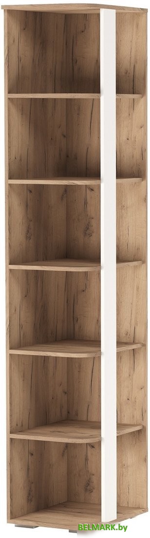 Угловое окончание Памир Гретта (крафт золотой/белый) - фото