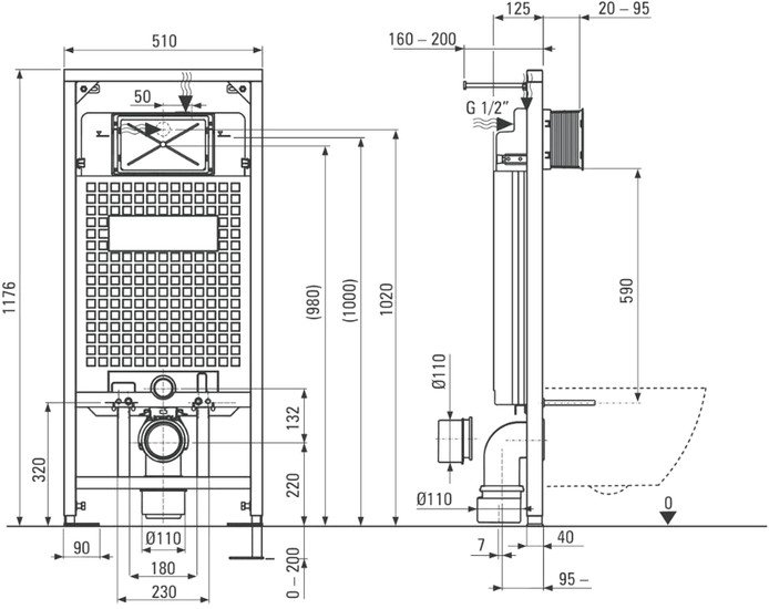 Унитаз Deante Peonia CDEN6ZPW - фото2