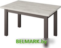 Кухонный стол Senira Кастусь 120-160x75 (сосна монрепо/венге) - фото