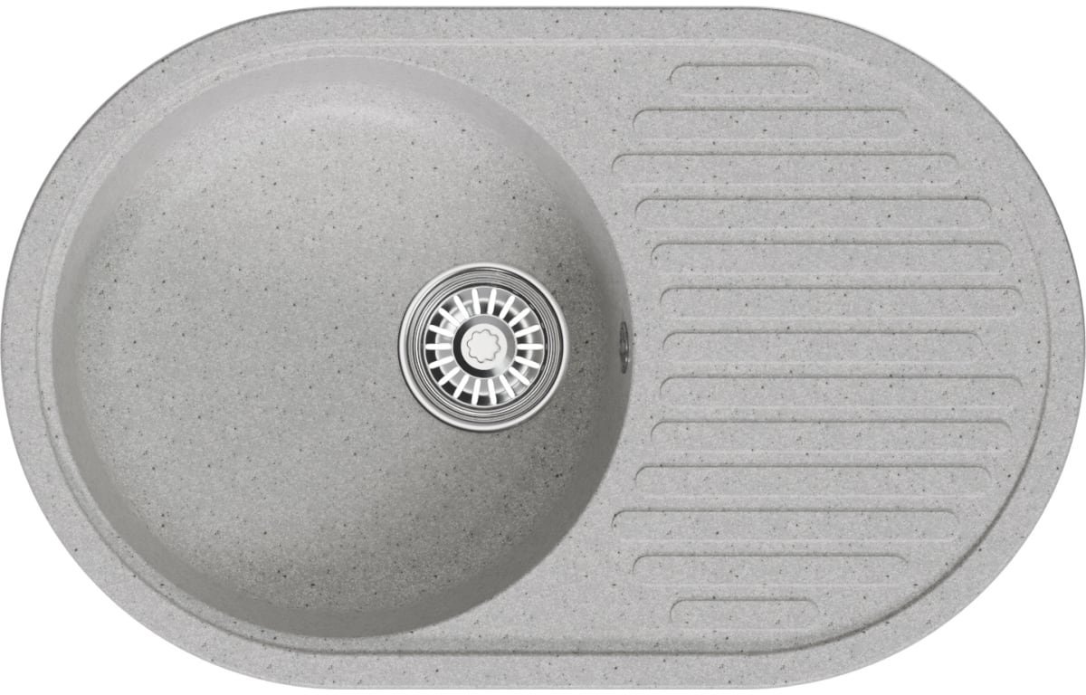 Кухонная мойка Mixline ML-GM16 551928 (серый) - фото