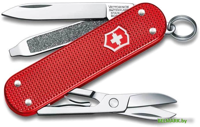 Мультитул Victorinox Classic Alox SD Colors (красный) - фото