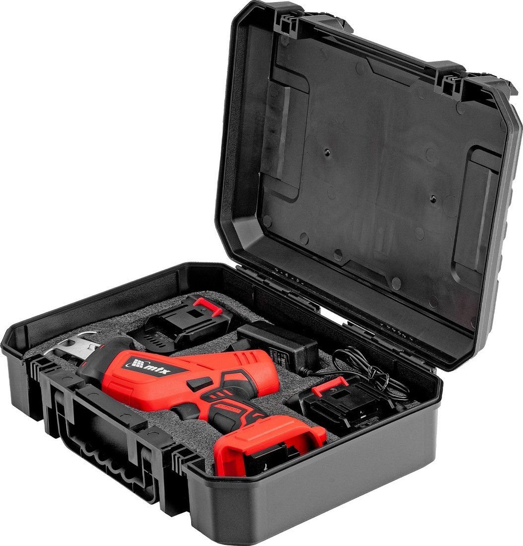 Сабельная пила MTX RС-80 (с 2-мя АКБ, кейс) - фото2