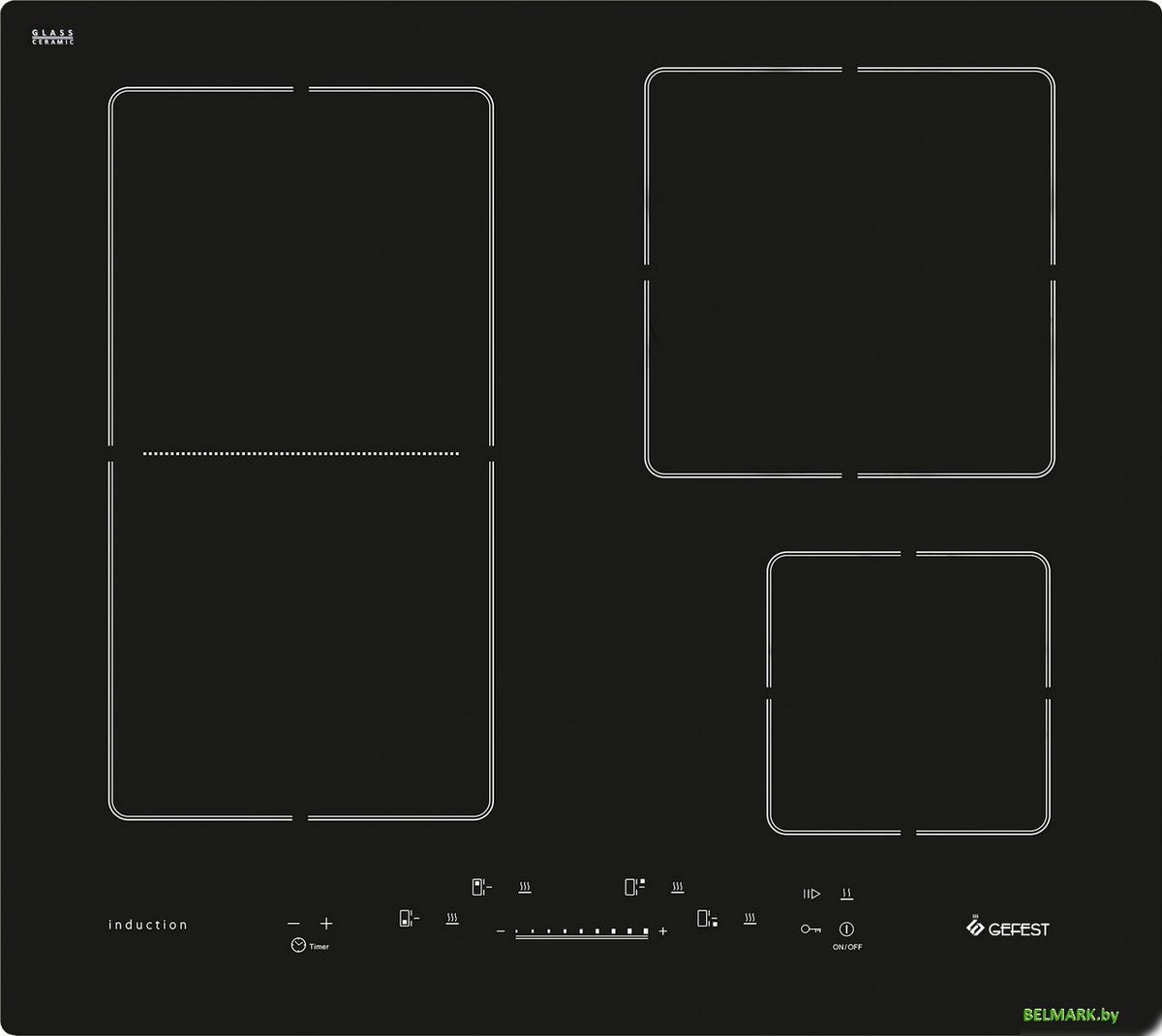 Варочная панель GEFEST ЭС В СН 4232 К3 - фото
