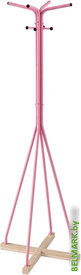 Вешалка для одежды Мебелик Галилео 218 (розовый/шимо) - фото