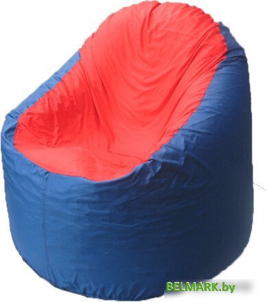 Кресло-мешок Flagman Bravo B1.1-41 (синий/красный) - фото
