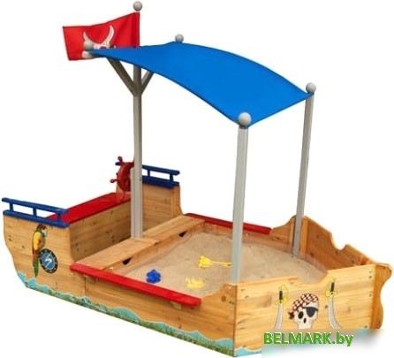 Песочница KidKraft Пиратская лодка 00128-KE - фото