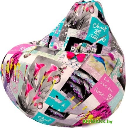 Кресло-мешок Flagman Груша Макси Г2.5-75 Колибри - фото