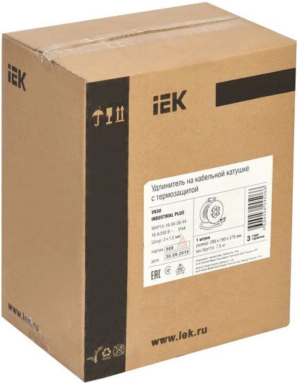 Удлинитель IEK WKP16-16-04-50-44 - фото2