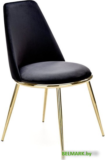 Стул Halmar K460 (черный/золотистый) - фото