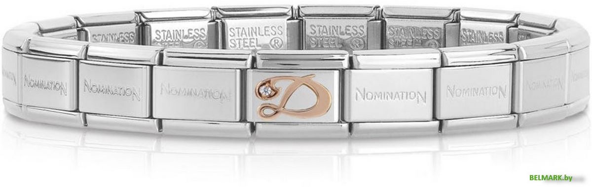 Звено для браслета NominatioN Буква D 430310/04 - фото2