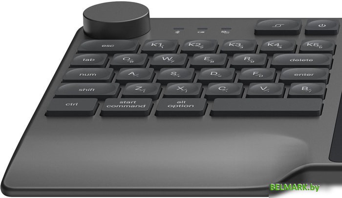 Графический планшет Huion Inspiroy Keydial KD200 (черный) - фото2