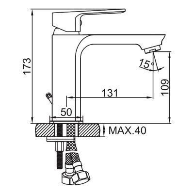 Смеситель Ledeme L1080 - фото2
