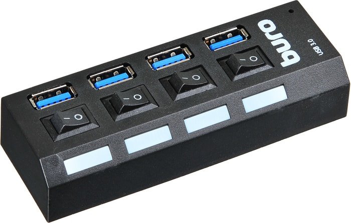 USB-хаб Buro BU-HUB4-U3.0-L - фото