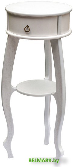 Консольный стол Мебелик Берже 12 (белый ясень) - фото