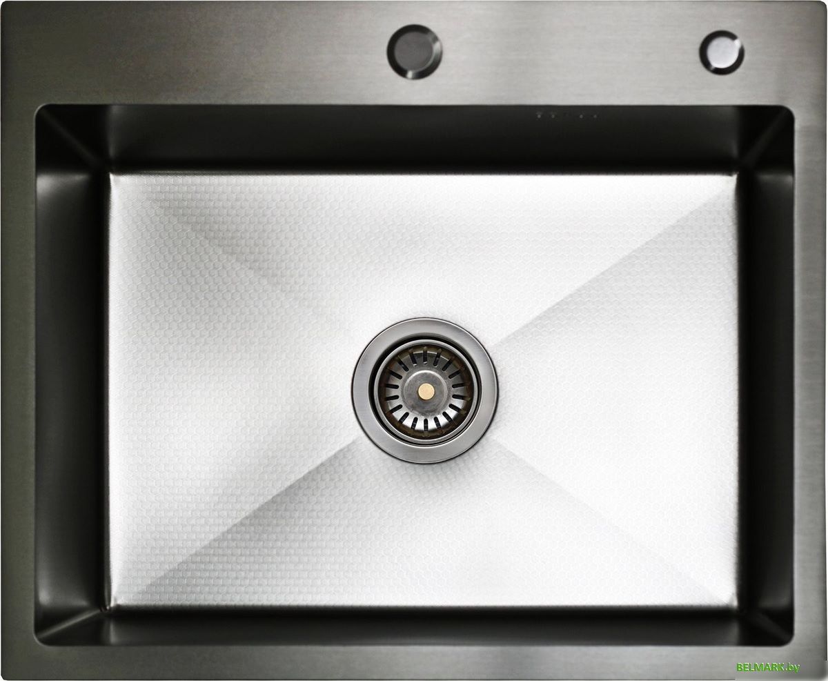 Кухонная мойка Blantek FS-5848H Honeycomb ECO (+501F40-S) - фото