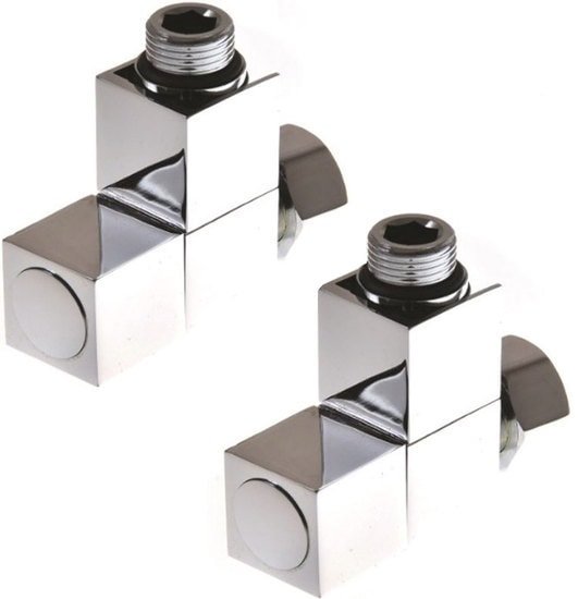 Американка Stinox Комплект с квадратным вентилем 3/4"x1/2" 957 (хром) - фото
