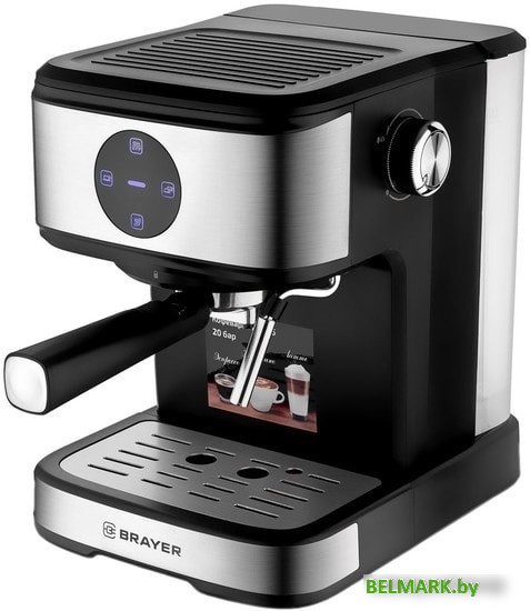 Рожковая помповая кофеварка Brayer BR1105 - фото2
