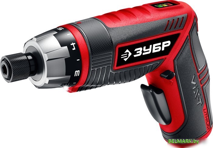Электроотвертка Зубр Мастер ЗО-ЕМ-3.6 Ли (кейс) - фото