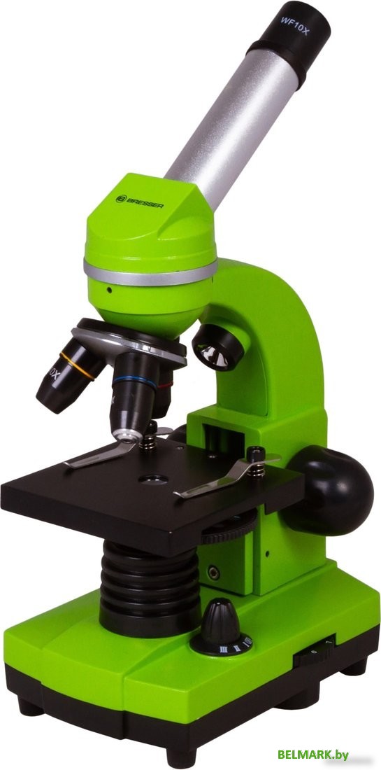 Детский микроскоп Bresser Junior Biolux SEL 40–1600x 74319 (зеленый) - фото