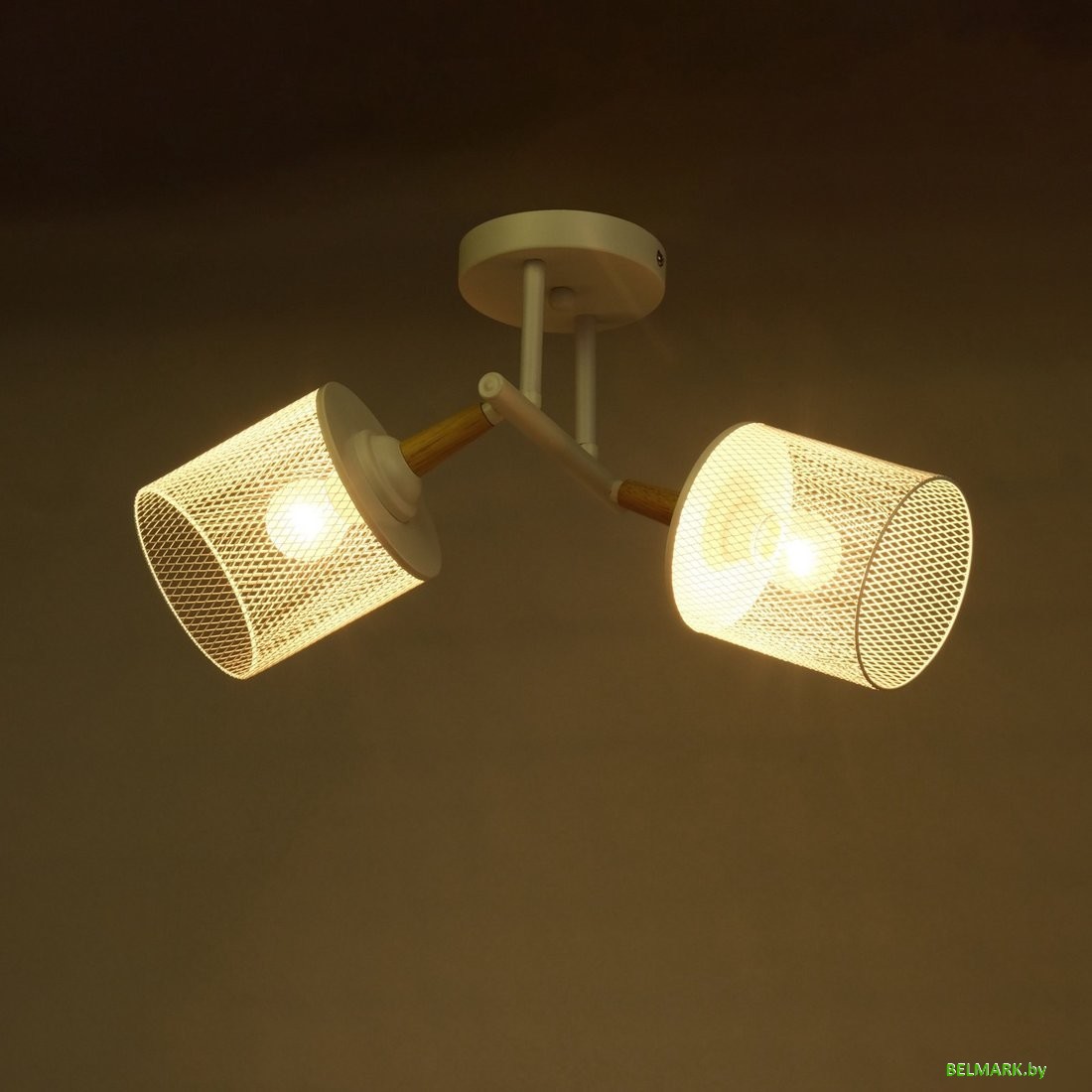 Припотолочная люстра BayerLux Ринас 10385901 (белый) - фото2