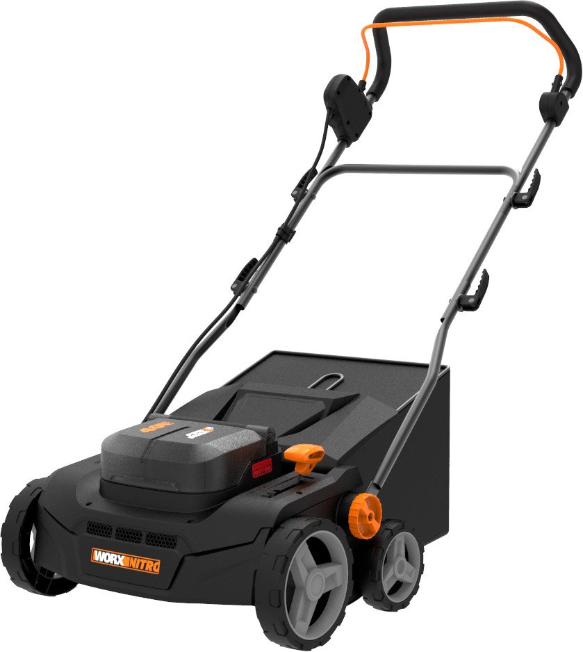 Скарификатор-аэратор Worx WG855E.9 (без АКБ) - фото